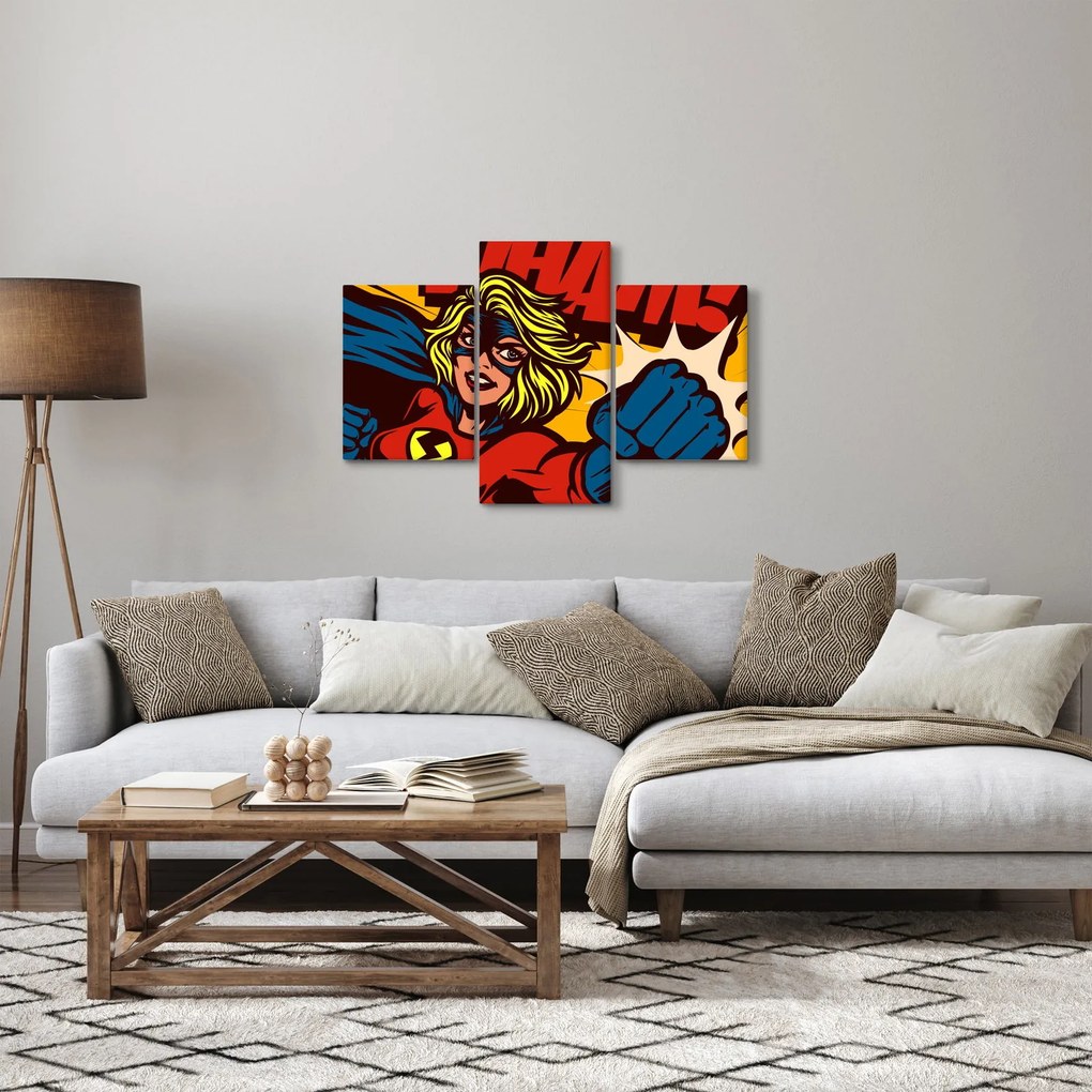 Obraz - Komix (90x60 cm)