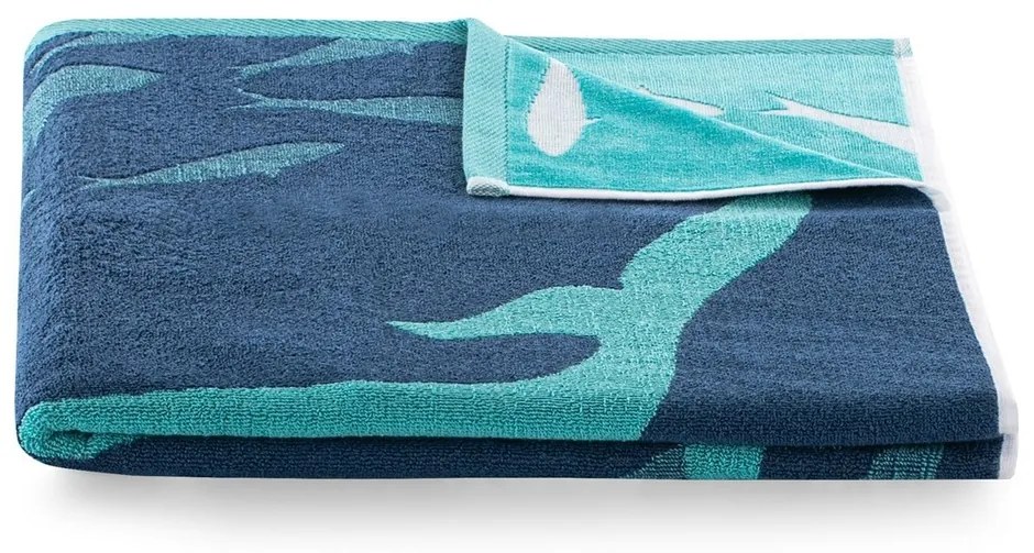 DecoKing Plážová osuška Dolphin, 90 x 180 cm