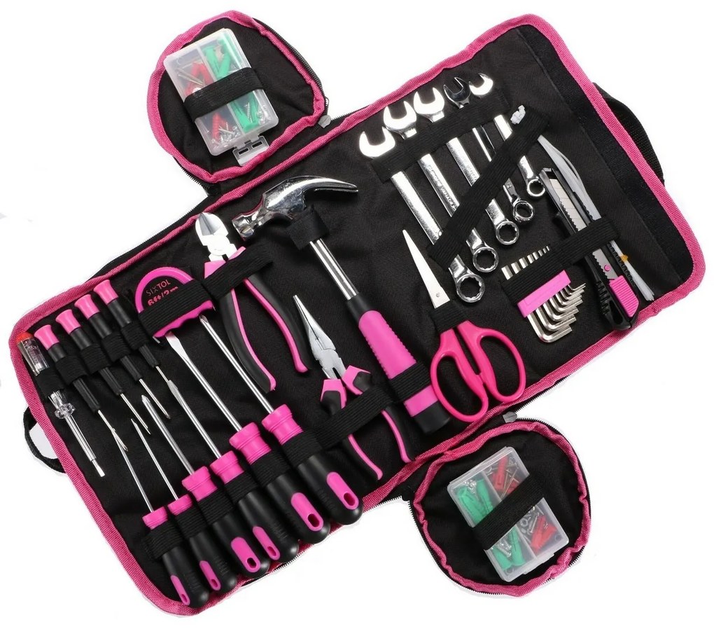 Sixtol Sada náradia Home Pink, 120 ks