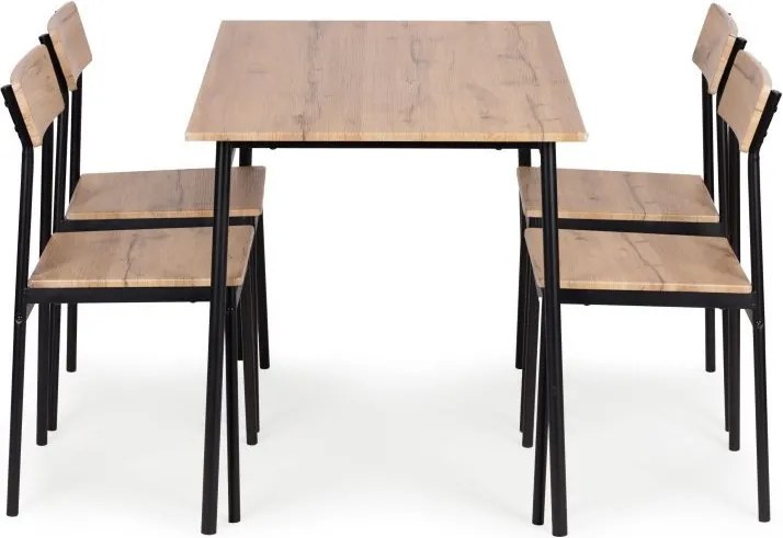 Sada nábytku do jedálne, kuchyne, stôl, 4 stoličky MALMO