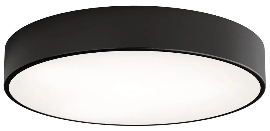 Stropné svietidlo CLEO 4xE27/24W/230V pr. 50 cm čierna