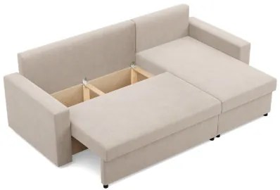 Rohová rozkladacia sedačka NEO Kronos béžový