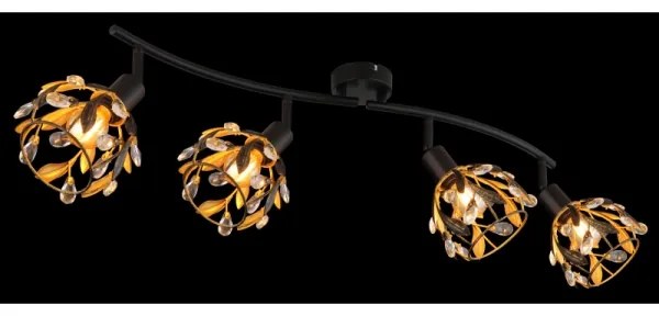 Globo 15759-4 - Bodové svietidlo MIKA 4xE14/25W/230V