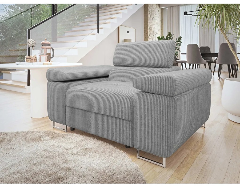 Kreslo Torezio 1, Dostupné poťahy: Soft 066 + Lux 03 ekokoža
