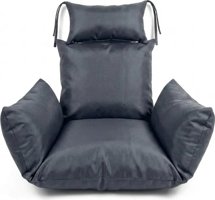 Vankúš do závesného kresla KOKON, tmavo sivý