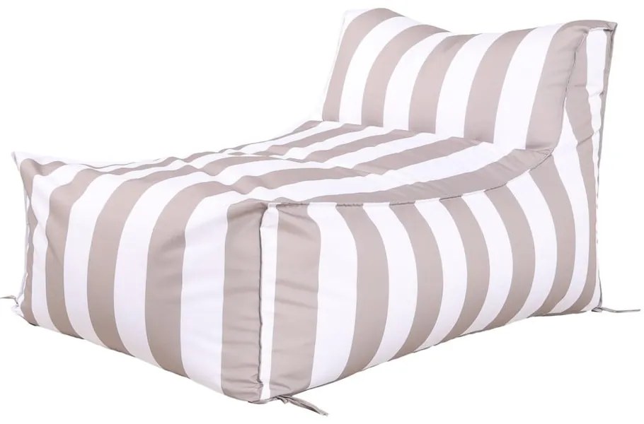 Bielo-sivý záhradný sedací vak – Bonami Essentials