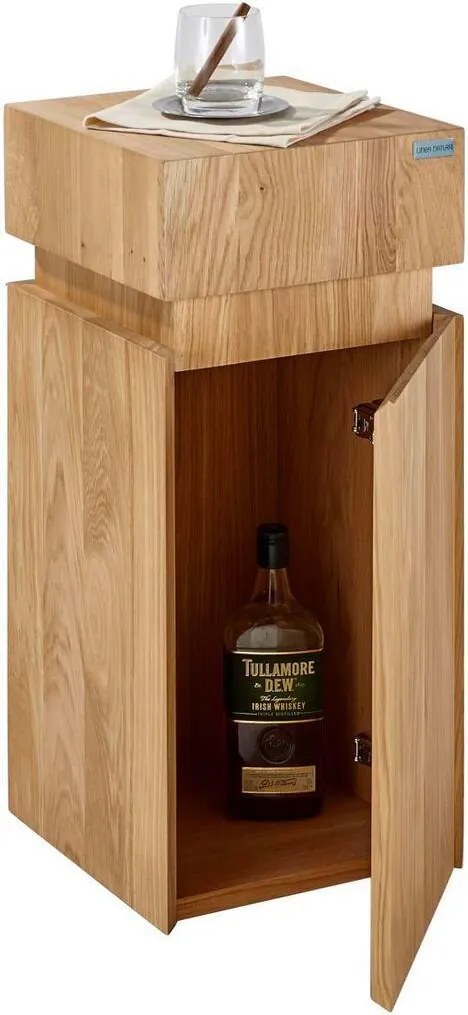 XXXLutz PRÍRUČNÝ STOLÍK, divoký dub, farba duba Linea Natura - Stolíky do obývačky - 002748009001
