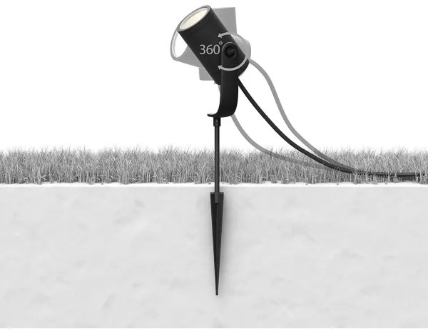 Philips 17414/30/P7 - SADA 3x LED Bodové svietidlo Hue LILY 3xLED/8W/230V IP65