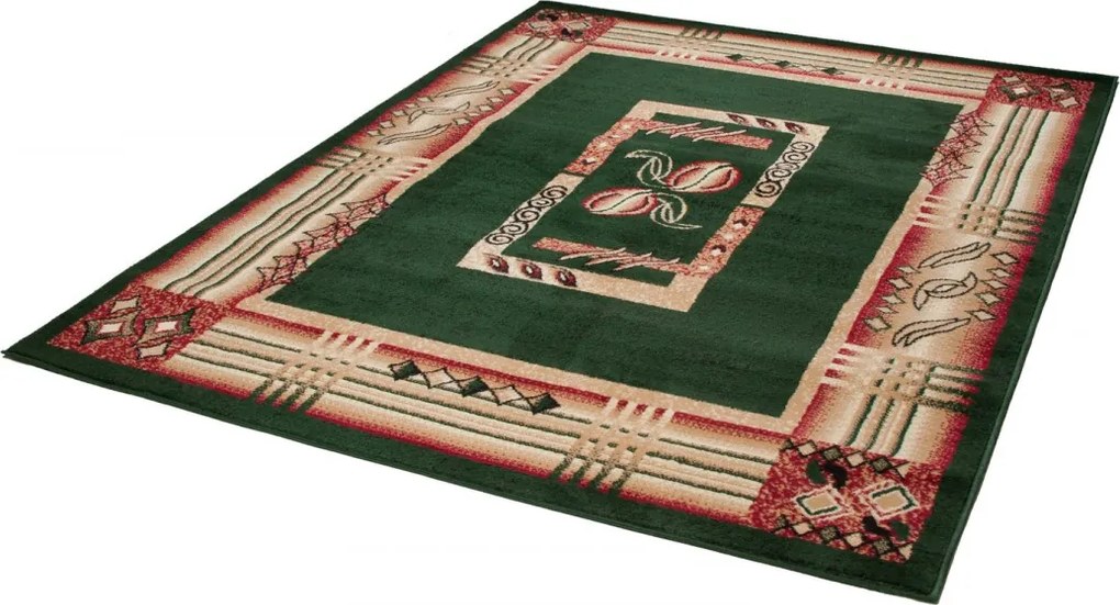 TA Koberec C766A ZELENÝ ATLAS PP Rozmer: 70x130 cm