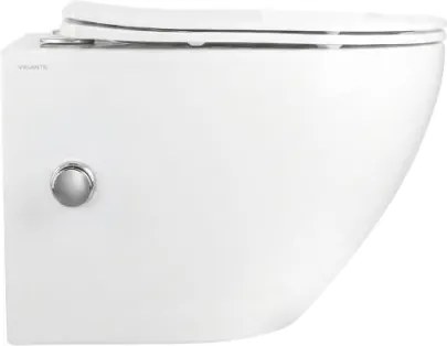 Hydroland Závesná WC misa s funkciou bidetu a SoftClose sedadlom Karat, biela