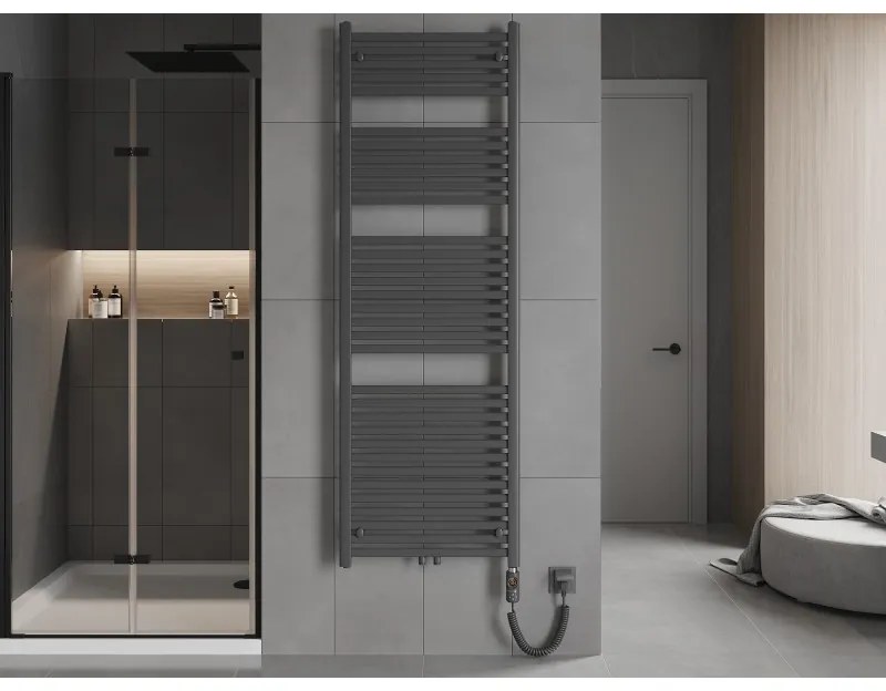 Mexen Hades, elektrické vykurovacie teleso 1800 x 600 mm, 900 W, antracitová, W104-1800-600-2900-66