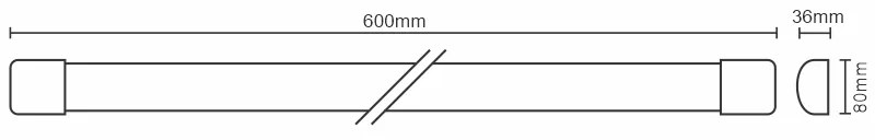 LED svietidlo 20W stmievateľné bezdotykové