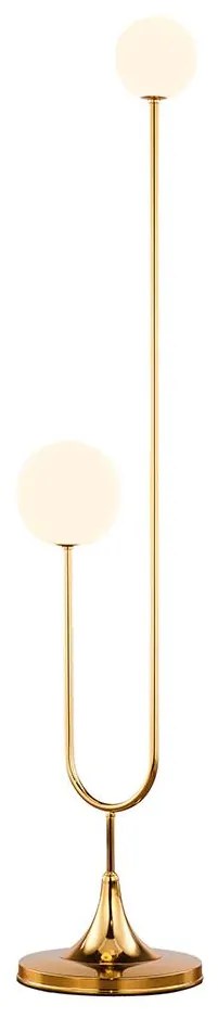 Jupiter 1945 - Stojacia lampa SELEN 2xG9/40W/230V zlatá