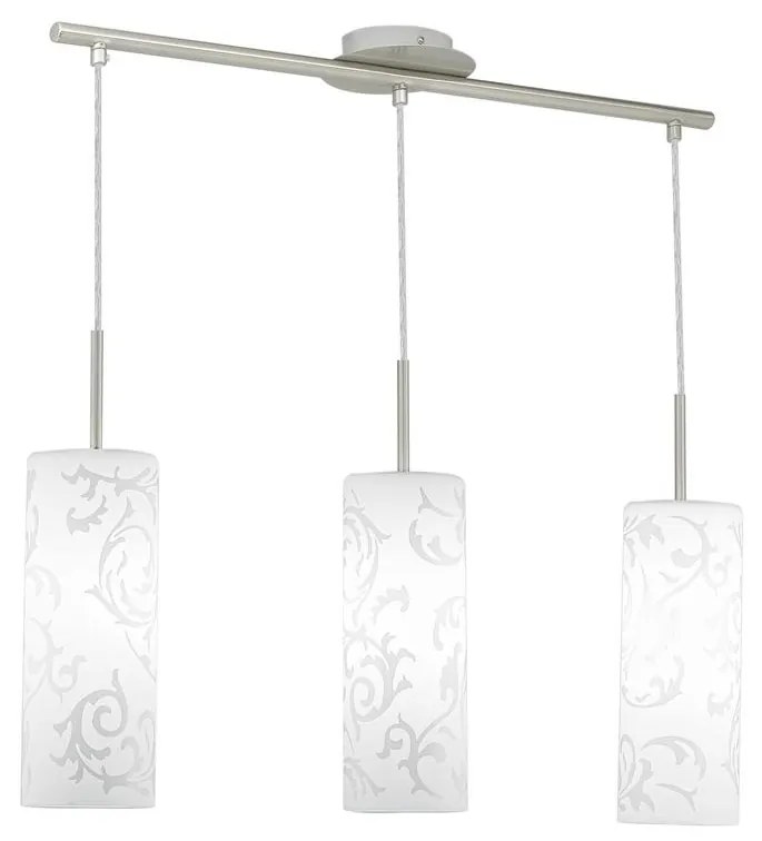 EGLO 90048 - Luster závesný AMADORA 3xE27/60W/230V