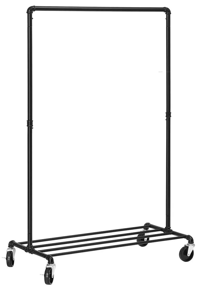 Stojan na oblečenie Ester čierny