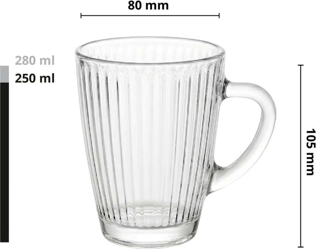 Lav hrnčeky Hestia 300 ml 6 ks