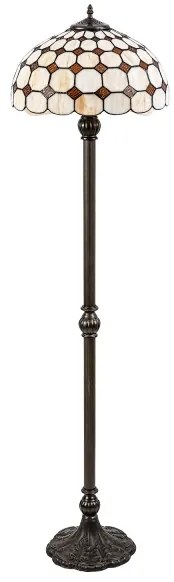 Brilagi - Tiffany vitrážová stojacia lampa DORAN 2xE27/60W/230V