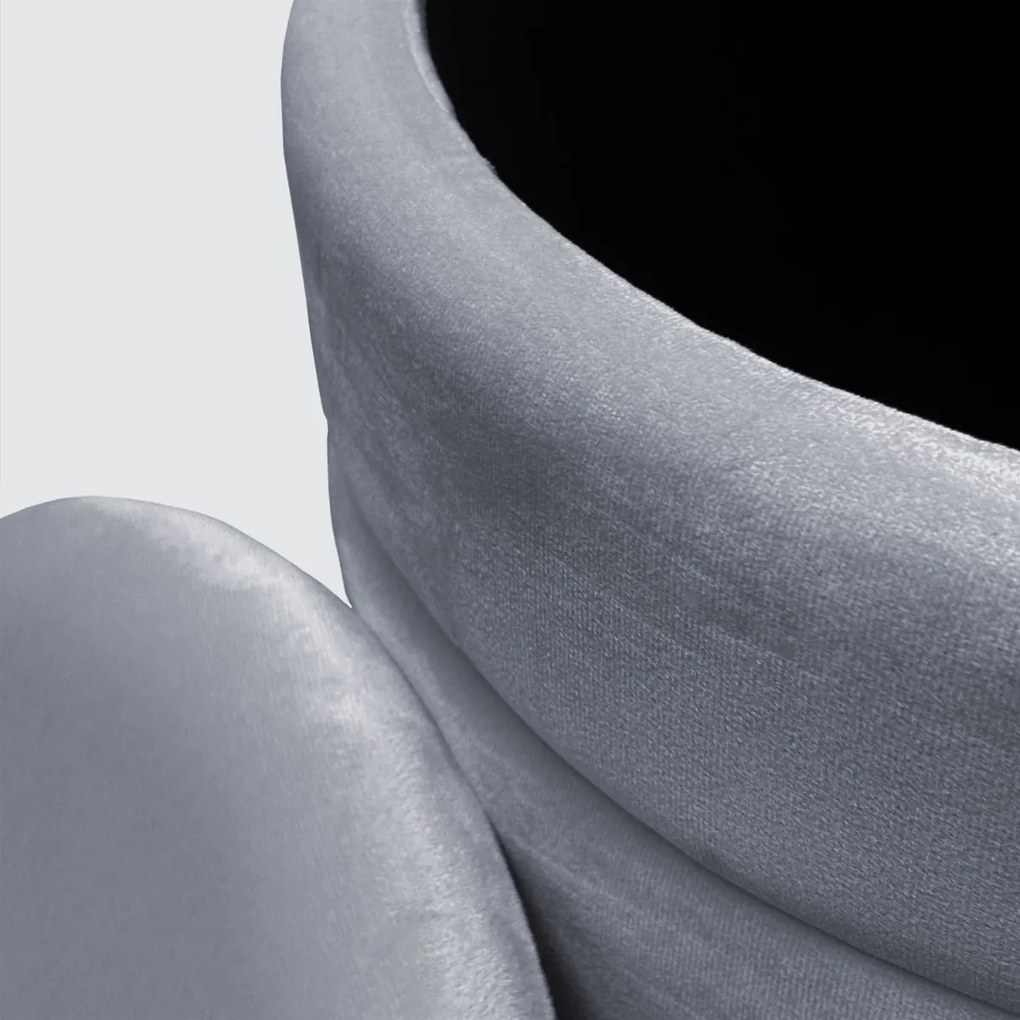 TABURET BASILEO 2v1 ŠEDÝ