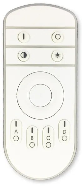 Top Light - LED Stmievateľný prisadený luster SATURN 2xLED/25W/230V čierna + DO