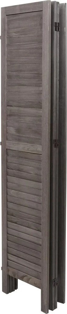 Paraván HWC-G30 - 170 × 162 cm - sivohnedá