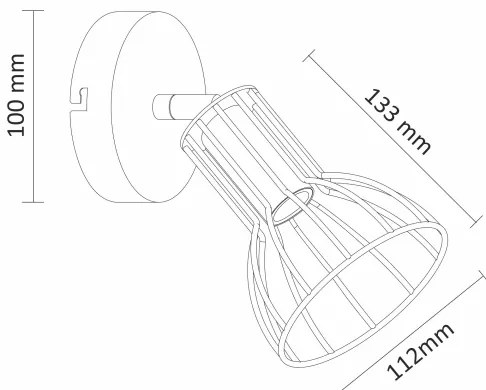 Nástenné svietidlo SOFIA 1xE14/8W/230V