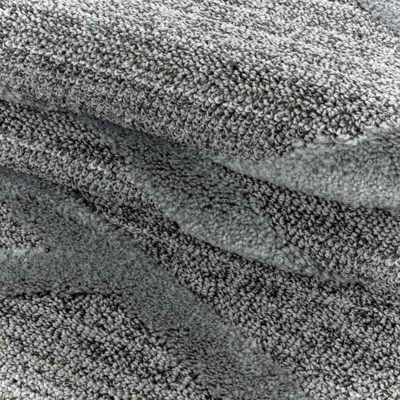 Ayyildiz koberce Kusový koberec Pisa 4706 Grey kruh - 120x120 (priemer) kruh cm