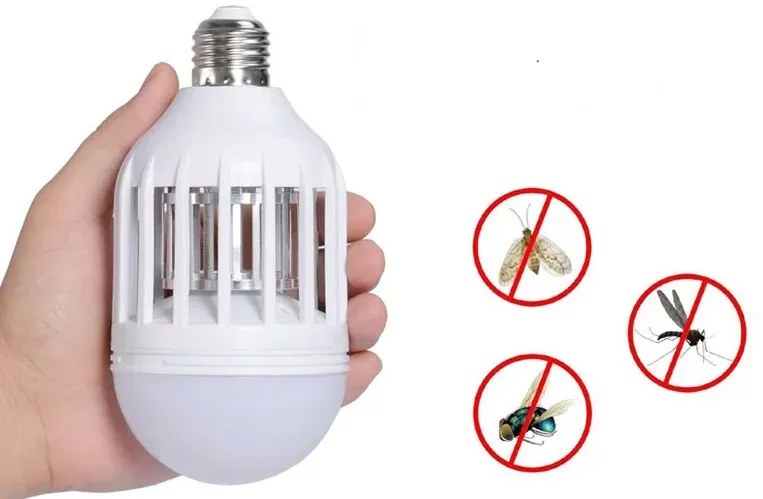 Zaparkorun Elektrická žiarovka s lapačom hmyzu