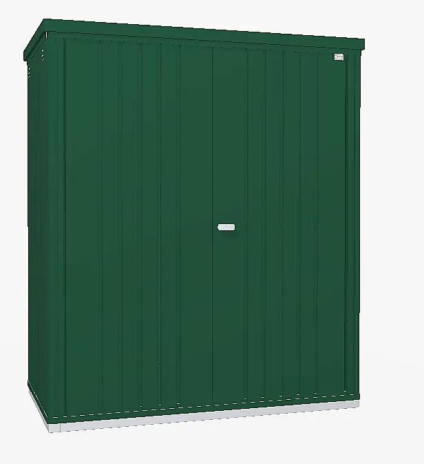 Skriňa na náradie Biohort vel. 150 155 x 83 (tmavo zelená) 150 cm (2 krabice)