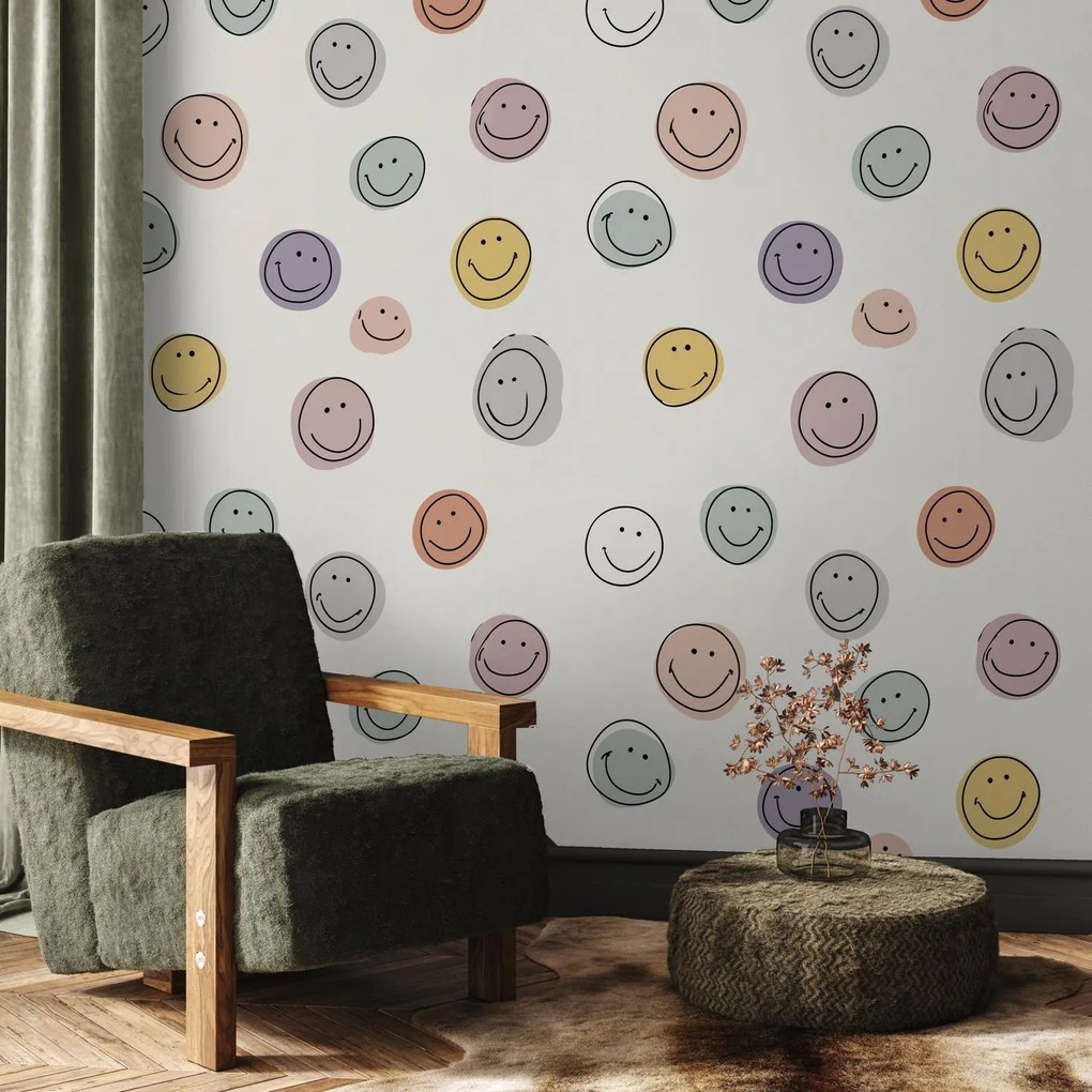 Fototapeta - Smajlíky (147x102 cm)
