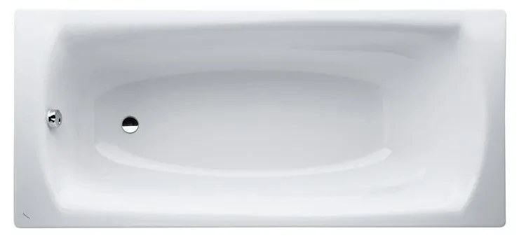 LAUFEN Palladium Oceľová vaňa, 1700 mm x 750 mm, biela H2251100000401