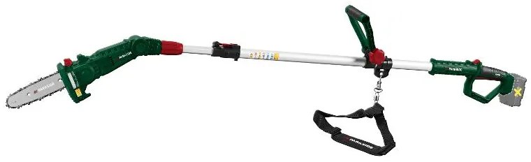 Parkside®  Aku odvetvovač Pahe 20-Li E5 + Aku reťazová píla Paks 20-Li E5 + Akumulátor 20 V/2 Ah + Nabíjačka 20 V/2,4 A  (800011463)