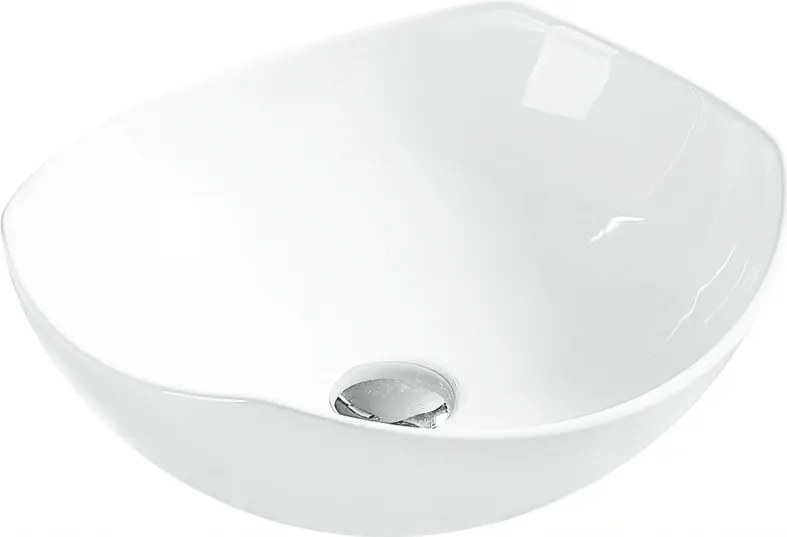 Mexen ERNICA UMÝVADLO, 41x38 cm, biela, 21904100