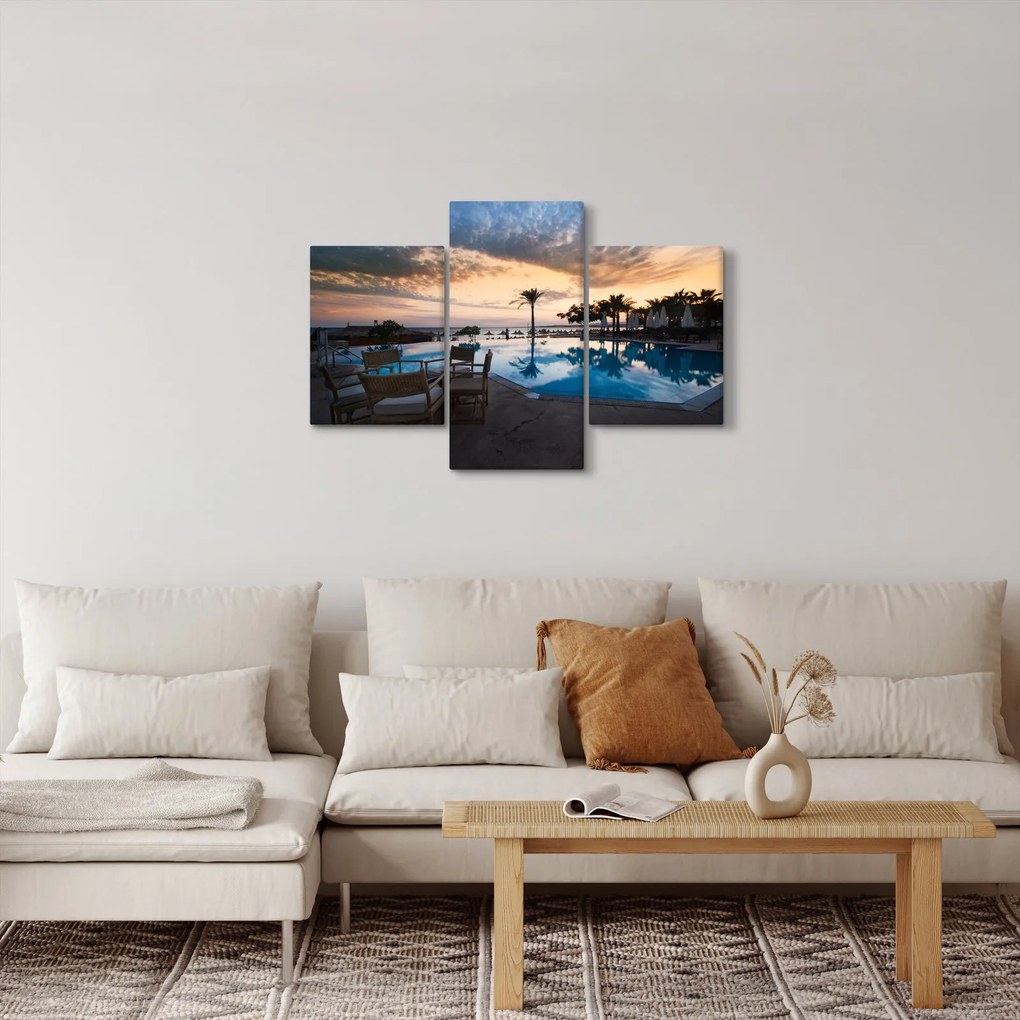 Obraz - Resort pri mori (90x60 cm)
