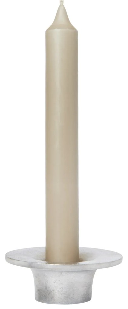 Ferm Living Kovový svietnik Soothe Aluminium Ø 8 cm