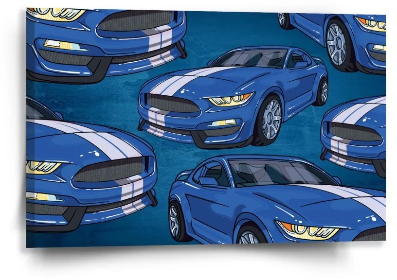 Sablio Obraz Mustang Pattern - 60x40 cm