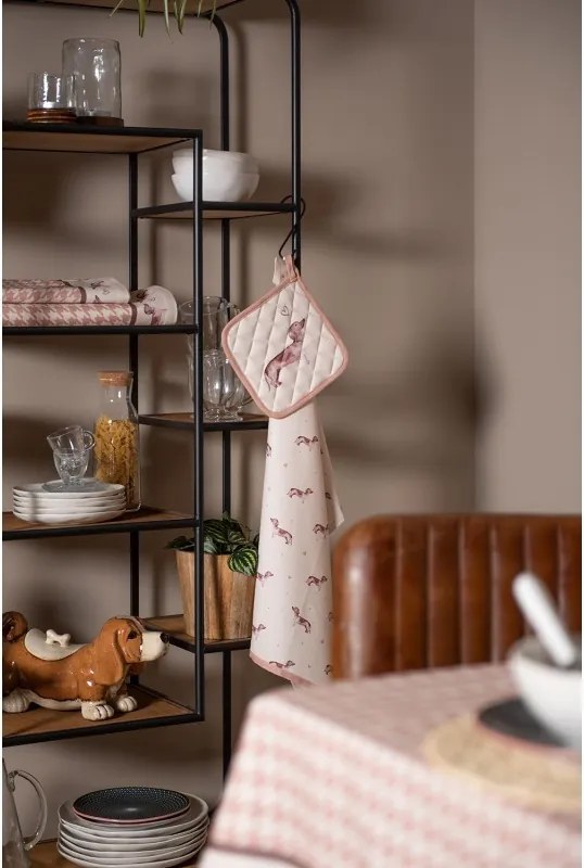 Bavlnená uterka s jazvečíkem Dachshund Love - 50*70 cm