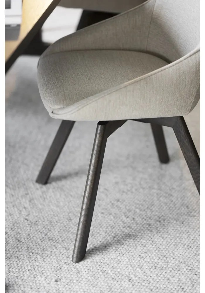 Béžové jedálenské stoličky v súprave 2 ks Alison – Rowico