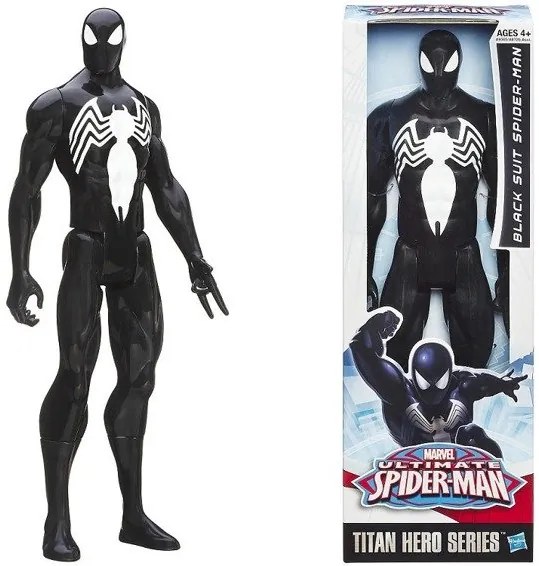 Hasbro MARVEL Postavička Spiderman black 30 cm