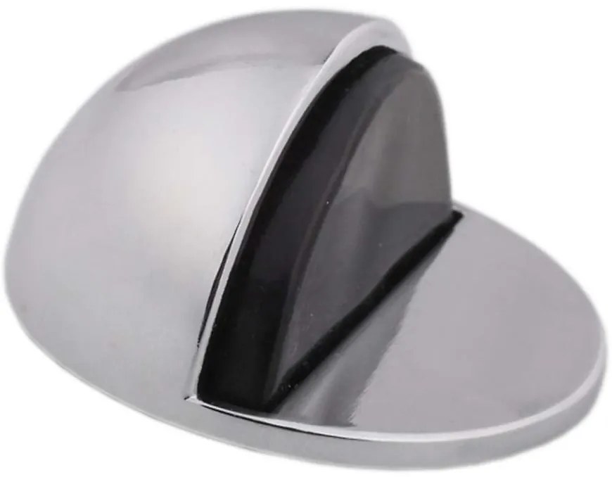 Guľový doraz dverí DB-001-S  chróm (samolepiaci)