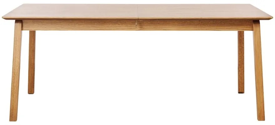 Rozkladací jedálenský stôl s doskou v dubovom dekore 95x190 cm Bari – Unique Furniture