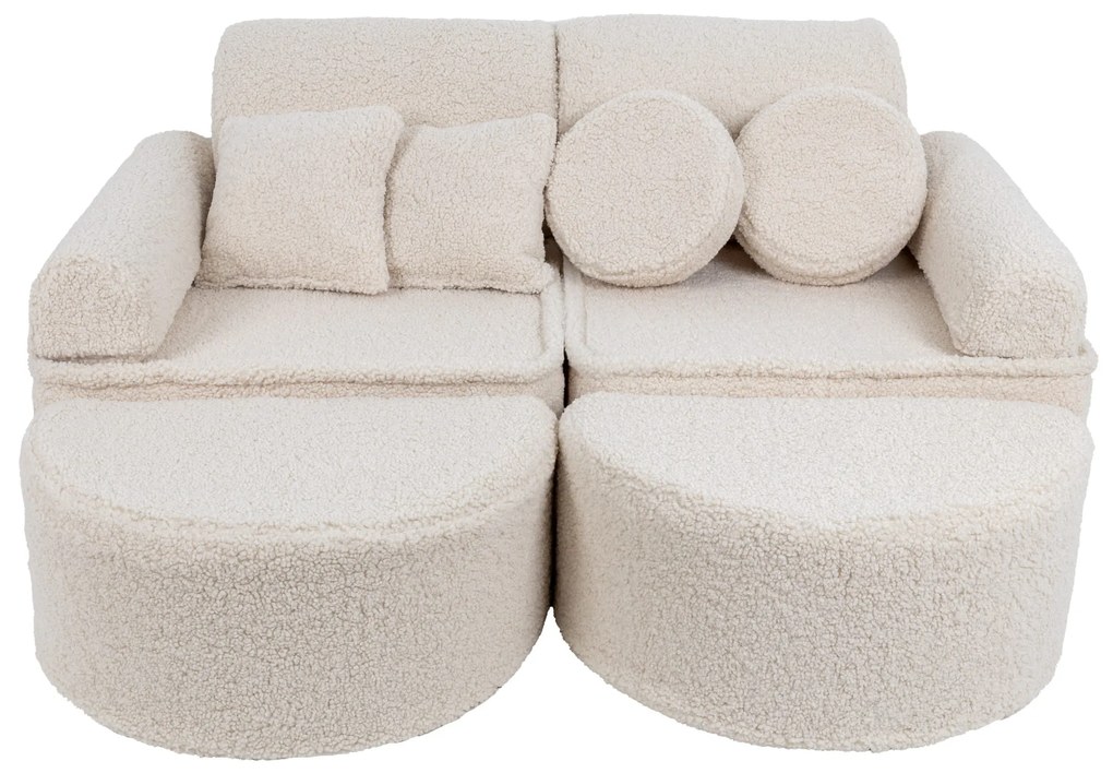 MeowBaby® variabilná pohovka Max, Bearly Cream