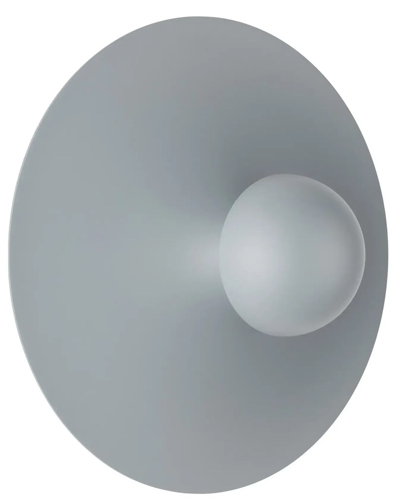 LED bluish šedé nástenné svietidlo Edem