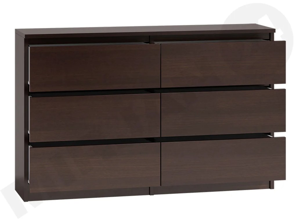 Komoda Osko OK6 120, Farby:: čierny