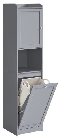 Kúpeľňová skrinka s košom na bielizeň BBC761G02