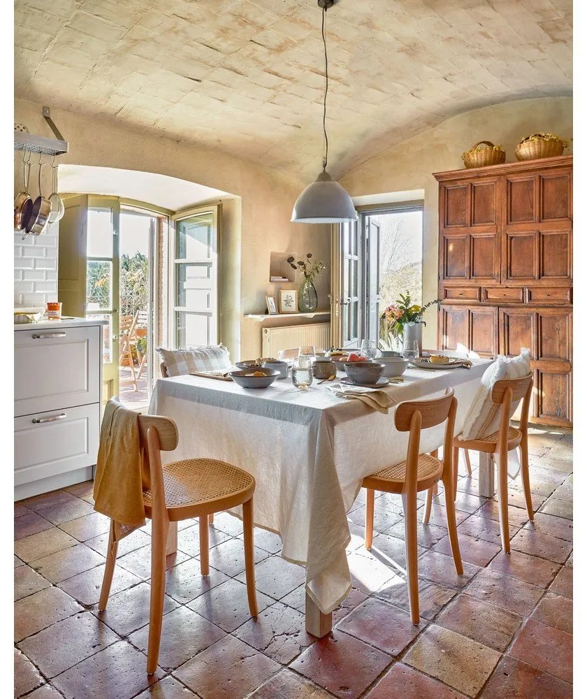 Sivé závesné svietidlo ø 31 cm Neus – Kave Home