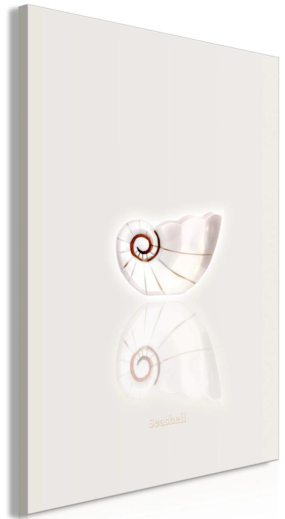 Artgeist Obraz - Ceramic Shell (1 Part) Vertical Veľkosť: 20x30, Verzia: Na talianskom plátne