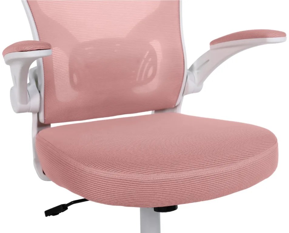 Detská otočná stolička Neoseat LEXI — látka, ružová