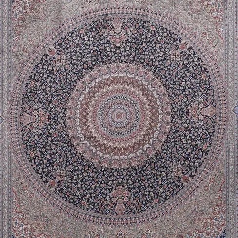 BE Koberec Anatolia Silk 32510 BLUE – modrý obdĺžnikový Rozmer: 160x230 cm