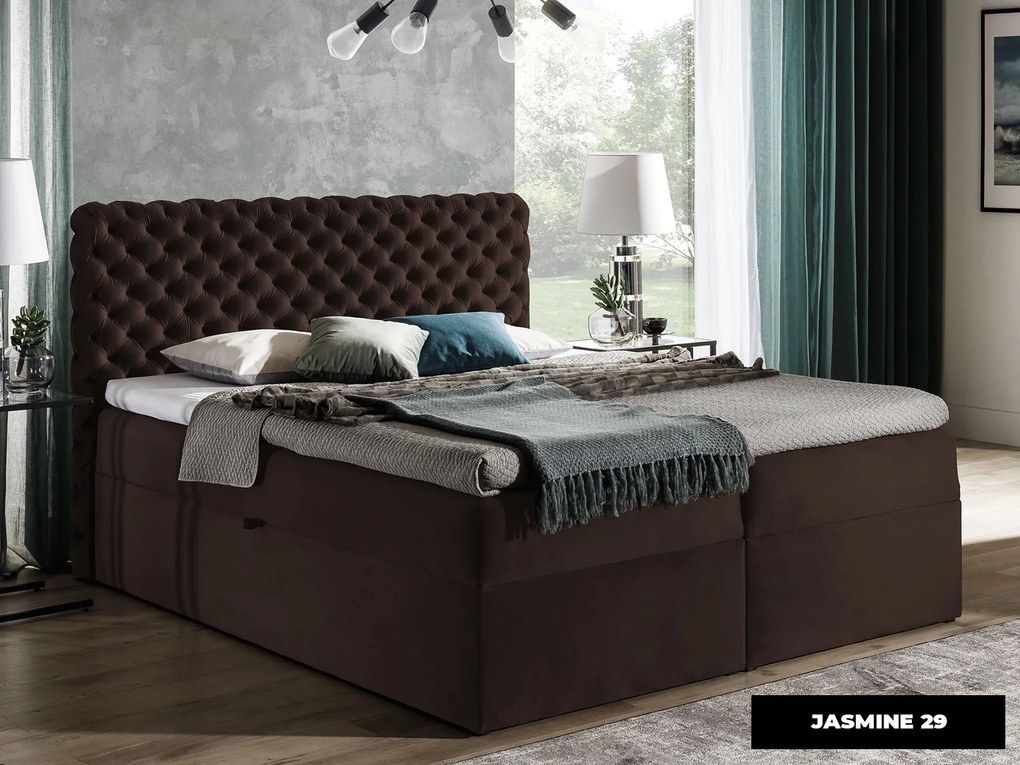 PROXIMA.store - Kontinentálna boxspring posteľ ODESSA ROZMER: 120 x 200 cm