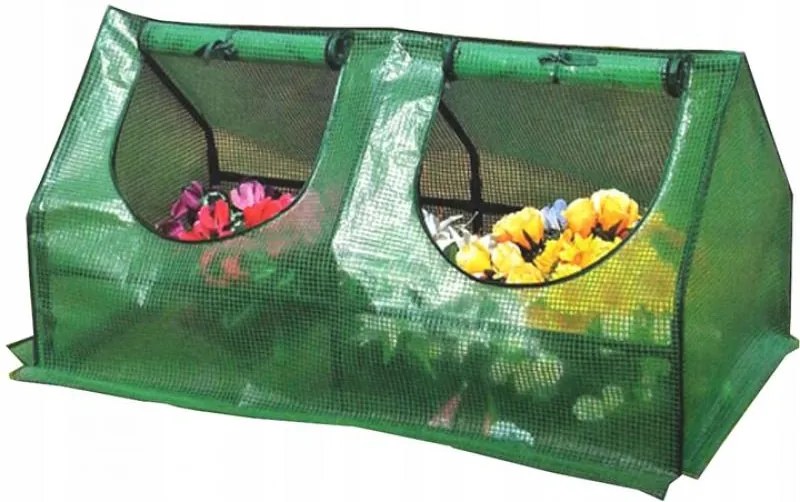 Praktický záhradný fóliovník s rozmermi 120 x 62 x 60/30 cm